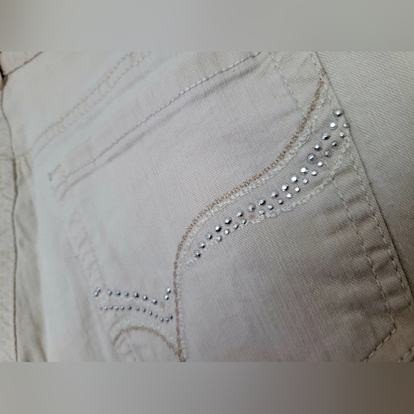 Gloria Vanderbilt Amanda Women's Classic Jeans Stonewood/Cream Stretch Cotton 14 - Picture 10 of 16